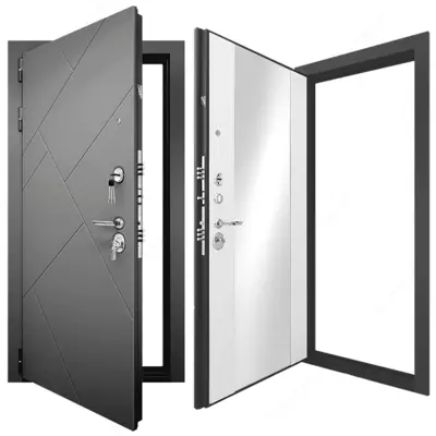 Железные входные металлические двери "D-2" с антивандальной защитой Только в розницу