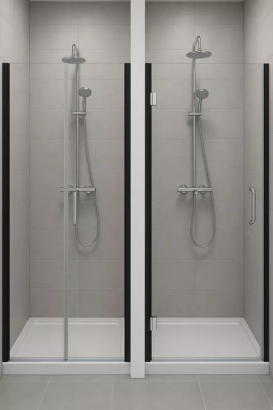 Душевые кабины + Стеклянные перегородки Только в розницу