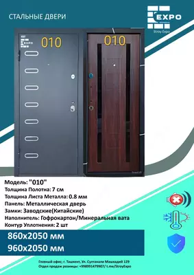 Металлические Железные Стальные Двери со склада!