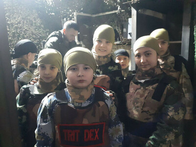 Детский пейнтбол