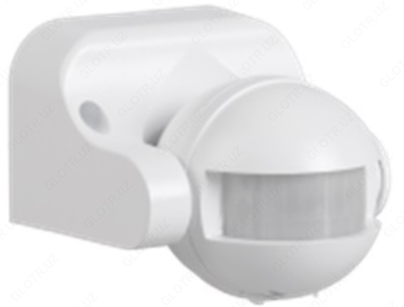  Датчик движения ДД 009 белый  макс. нагрузка 1100 Вт  угол обзора 180град.  дальность 12 м  IP44  ИЭК - 