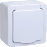 РСб20-3-ГПБб роз.1м с з/к о/у IP54 (цвет крышки: белый) ГЕРМЕС PLUS