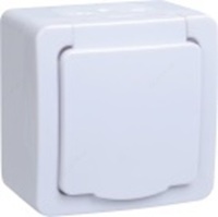  РСб22-3-ГПБб роз.2м с з/к о/у IP54 (цвет крышки: белый) ГЕРМЕС PLUS - 