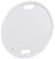 Бирка кабельная У-135 (круг 55 мм) IEK - от {0} сум