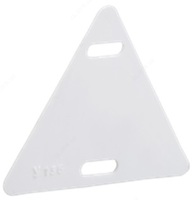 Бирка кабельная У-136 (треугольник 55х55х55 мм) IEK