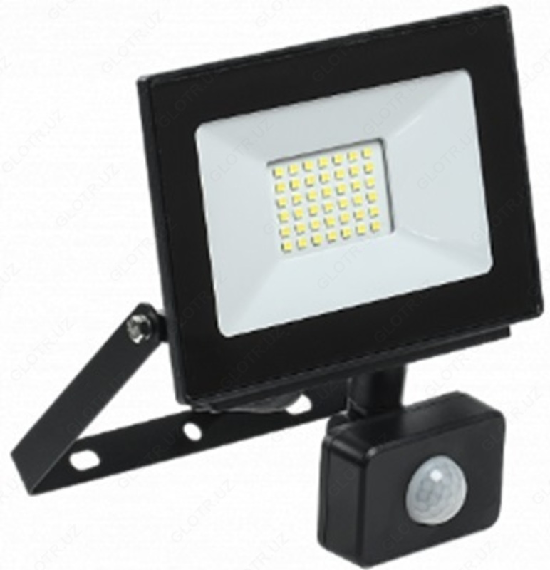  Прожектор СДО 06-50Д светодиодный черный с ДД IP54 6500K IEK - 
