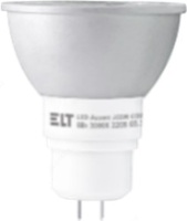  Светодиодная лампа LED ACCENT JCDR COB 220V 6W GU10 3000К ELT - 