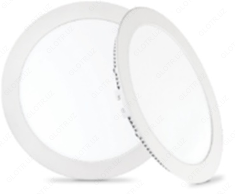  UltraSlim DVO1610 9W-6000K-Wh ELT datchikli ultra yupqa dumaloq yoruglik - 