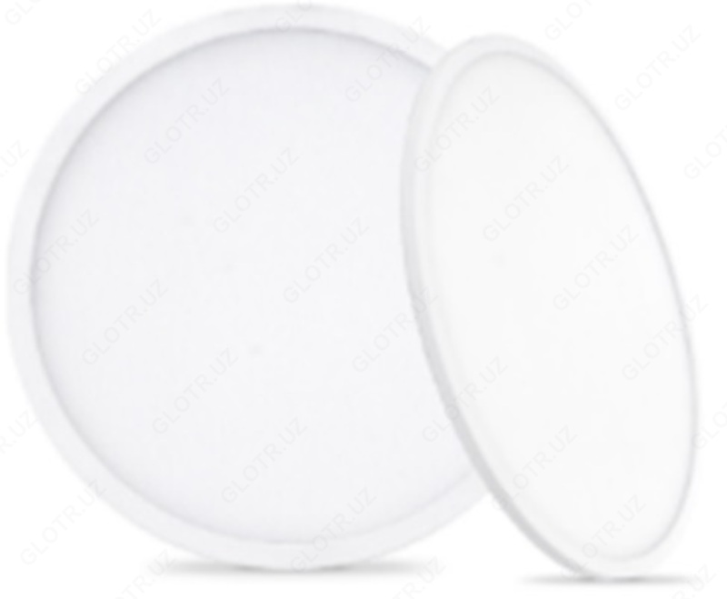  Светодиодный встраиваемый светильник круглый UltraBright ДВО2010 18W-6000K-Wh ELT - 