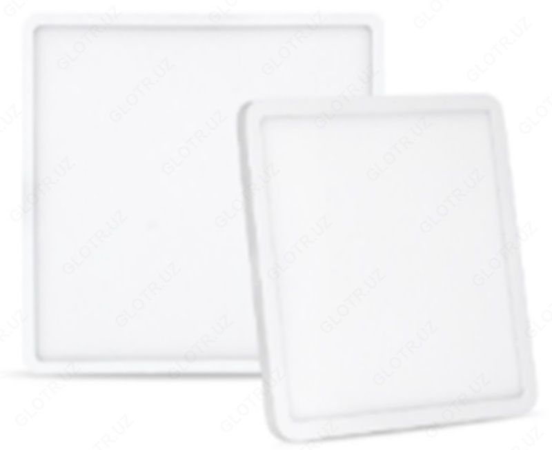 UltraBright DVO2010 24W-6000K-Wh ELT yoritgichli kvadrat