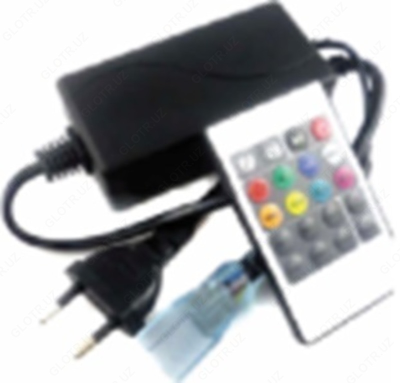 Контроллер динамический с ДУ для ленты светодиодной LS-5050-RGB Dynamic Controller - 10mm - от {0} сум