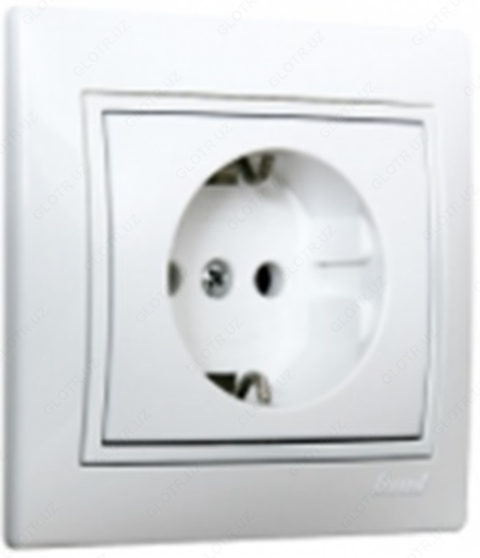  MIRA Rosette 1-ny seramika oq  oq qoshimchali - 