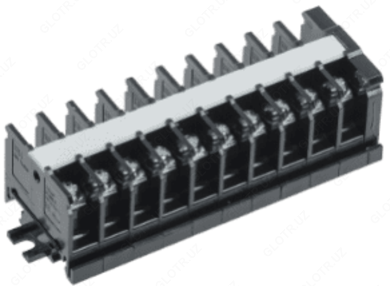 Блок зажимов БЗН TK-100 25 мм2 100А на DIN-рейку 10 пар IEK
