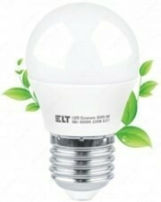 Светодиодная лампа LED Econom G45-M 6W E27 4000K ELT