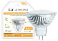 Светодиодная лампа 220V LED ACCENT JCDR-M-SMD-3 5W GU5 3 3000K ELT