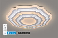 Светильник светодиодный потолочный с д/у Sunflower - 205W SmartLight 2.4G D800