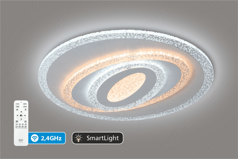  Светильник светодиодный потолочный с д/у Portal Bubble - 91W SmartLight 2.4G D500 - 