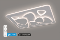  Светильник светодиодный потолочный с д/у Decostone - 222W SmartLight 2.4G 900x600 - 