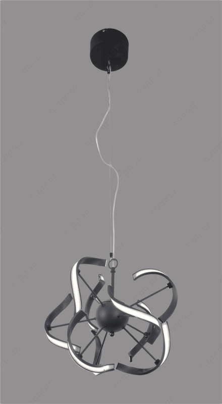 Светильник светодиодный подвесной Trend - 28W 4000K D400 - Black