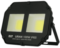 Прожектор светодиодный URAN СДО 01 100W-IP65-6500K-Черный ELT