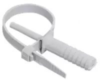  Хомут дюбельный ХД 7х150 серый (50шт/упак) IEK - 