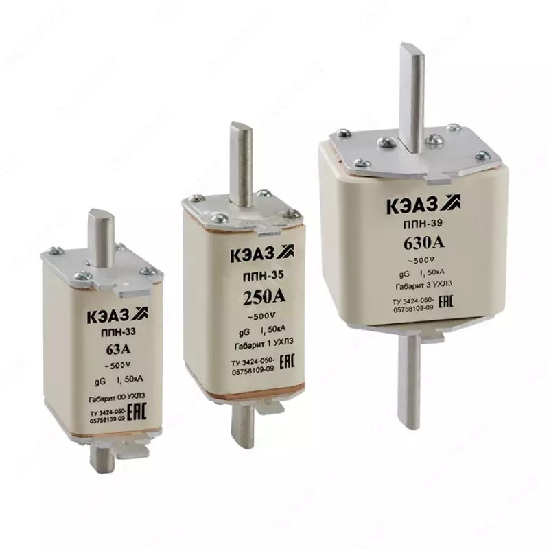  Вставка плавкая ППН-39-X3-3-630А-УХЛ3-КЭАЗ - 
