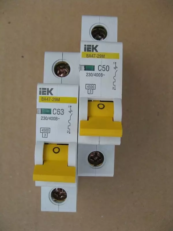 Авт. выкл. ВА47-29 1Р 63А 4 5кА х-ка В ИЭК