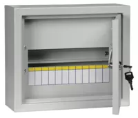  Корпус металлический ЩРн-12з (265х310х120мм) IP31 GENERICA - 