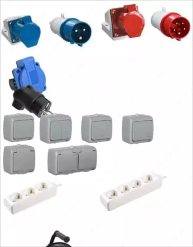  Розетка переносная ССИ-223 2Р+РЕ 32А 200-250В IP44 IEK - 