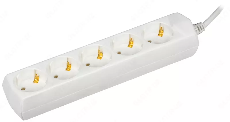 Uzatma kabeli U05v 5 orindiq 2p+PE/3m 3x1mm2 10a/250V GENERIKA