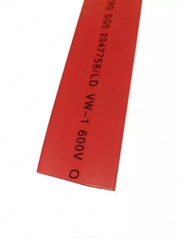 Термоусадочная трубка ТТУ 40/20 красная 1 м IEK