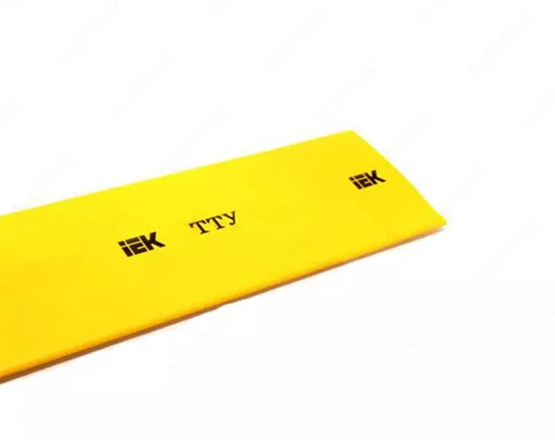 Термоусадочная трубка ТТУ 50/25 желтая 1 м IEK
