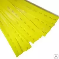 Термоусадочная трубка ТТУ 60/30 желтая 1 м IEK