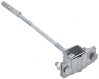 Дер. пол./пруток—пол./пруток 25-40 мм/6-10 мм оц. сталь IEK