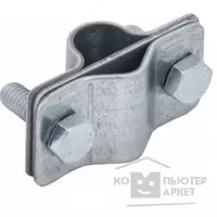 Зажим соед. паралл. пруток-стержень оц. сталь IEK