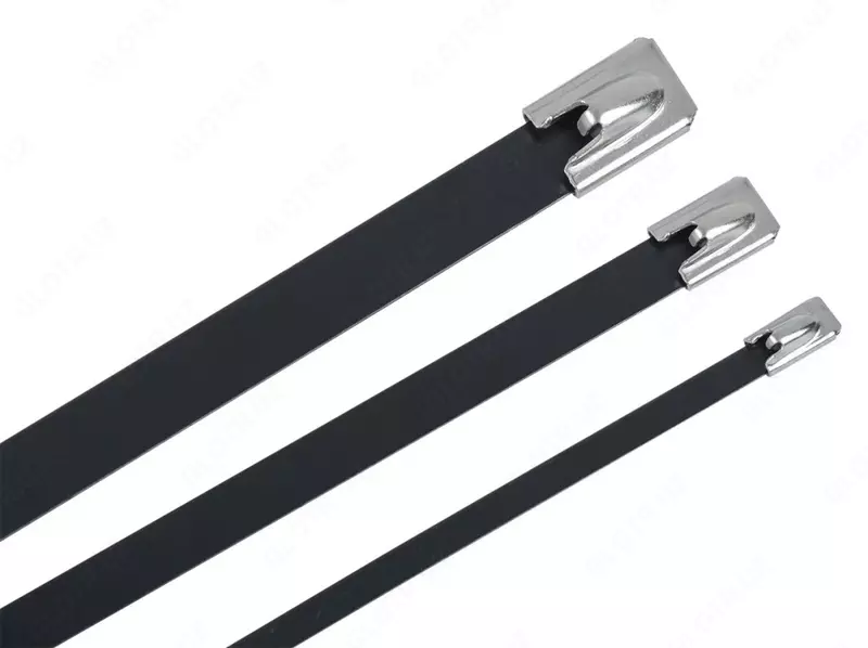 Хомут стальной ХСт 4 6х350мм с пол. покр. (100шт/упак) IEK