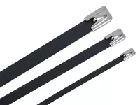 Хомут стальной ХСт 4 6х350мм с пол. покр. (100шт/упак) IEK