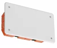 Ichki devorlar uchun CM41026 lehimli 172x96x45 mm qutisi (vintlar  plastik piyonlar  qopqoqli)