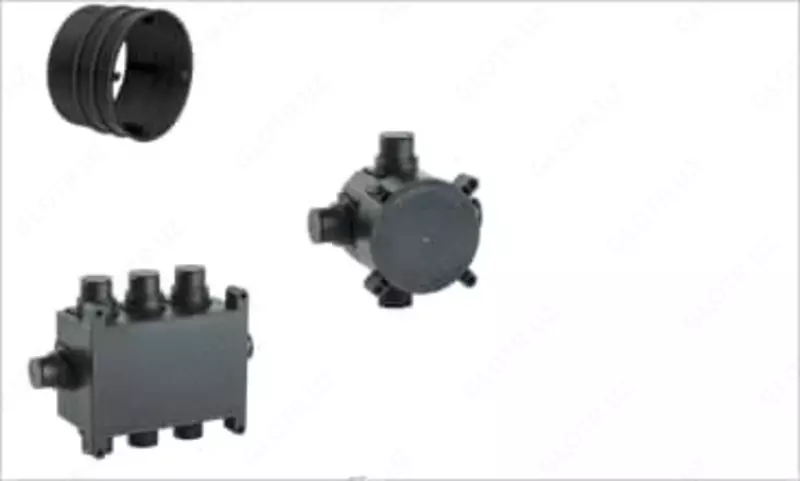  Monolit uchun 118x76x60mm lehim qutisi. sahifa qora IEK - 