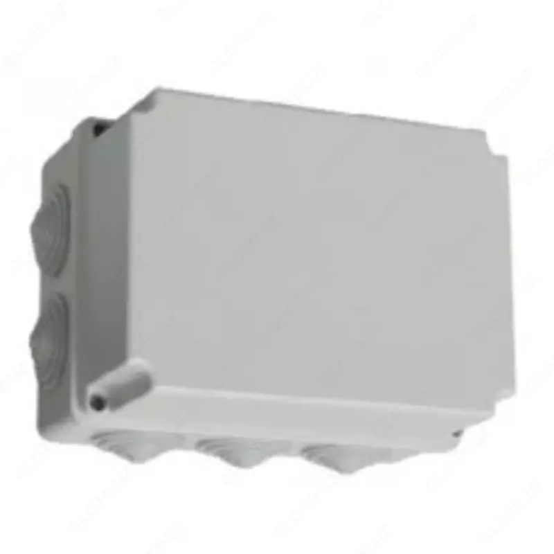 Коробка КМ41246 распаячная для о/п 190х140х120 мм IP55 (RAL7035  10 гермовводов)