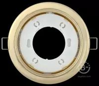 Светильник встраиваемый под лампу GX53 золото IEK