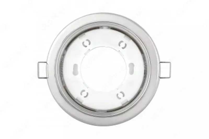 Светильник встраиваемый под лампу GX53 хром (10шт/упак) IEK