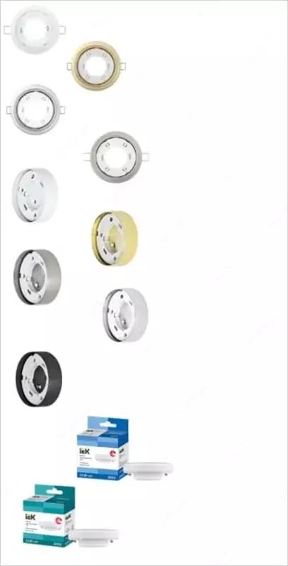  Лампа LED T75 таблетка 10Вт 230В 6500К GX53 IEK - 