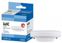 Лампа LED T75 таблетка 15Вт 230В 6500К GX53 IEK
