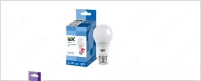  Лампа LED A60 шар 9Вт 230В 6500К E27 IEK - 