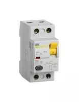  Выключатель дифференциальный (УЗО) ВД1-63 2Р 63А 300мА IEK - 