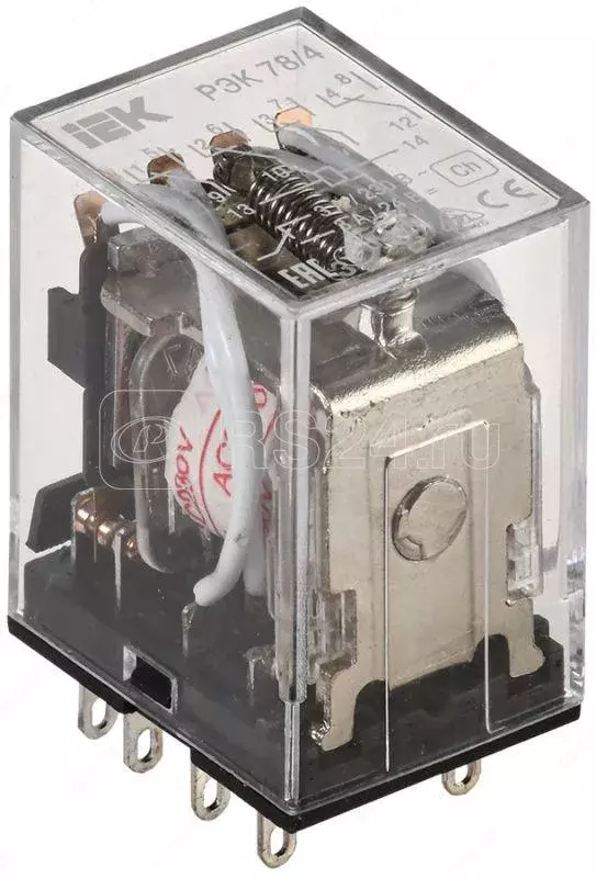 Oraliq orni REK78/4(MY4) 3A 220V AC IEK