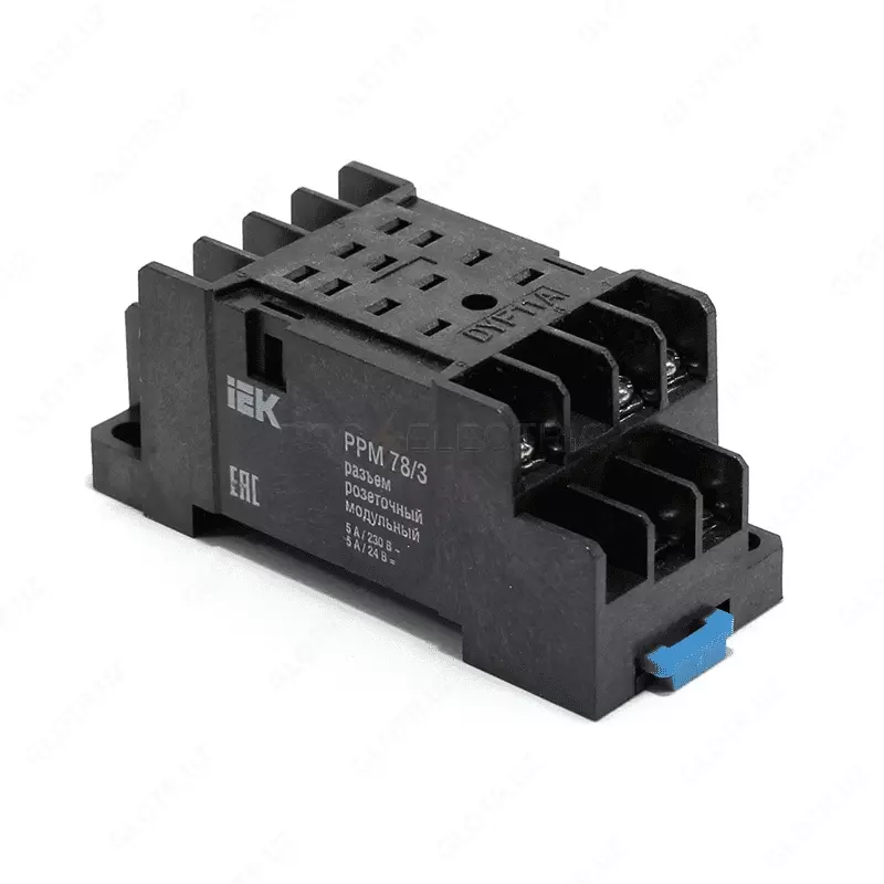 Разъем РРМ78/3(PYF11A) для РЭК78/3(MY3) модульный IEK