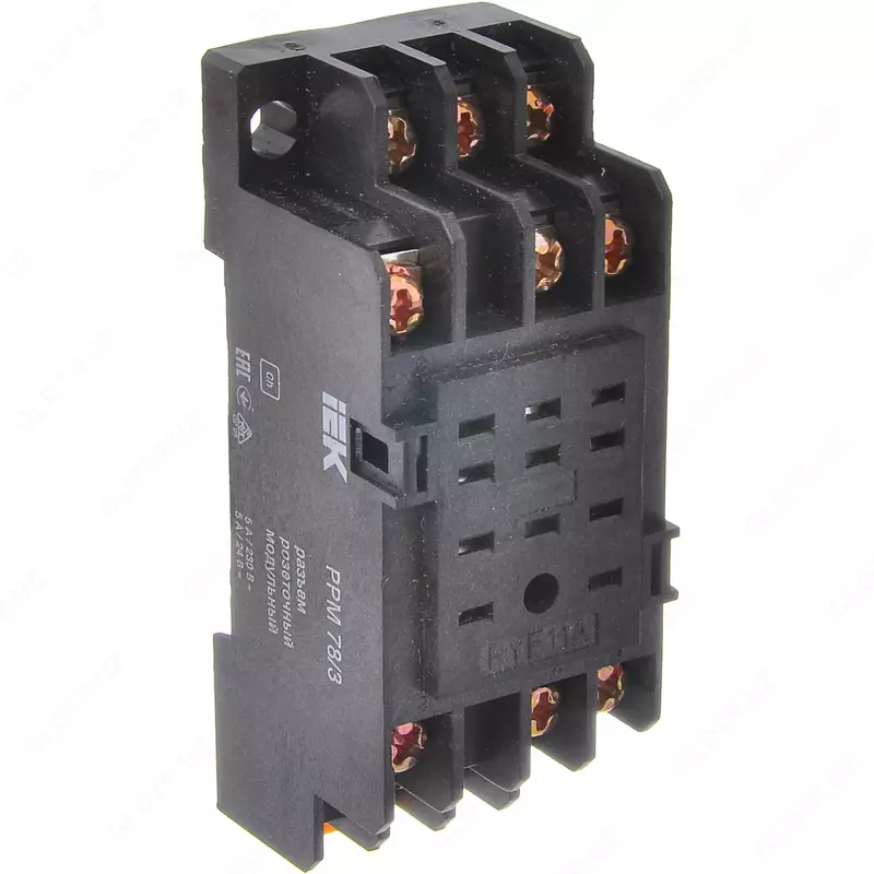  Разъем РРМ78/3(PYF11A) для РЭК78/3(MY3) модульный IEK - 