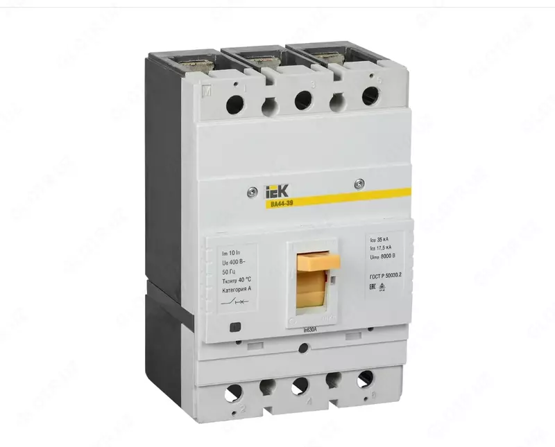  Автоматический выключатель ВА44-39 3Р 630А 35кА IEK - 